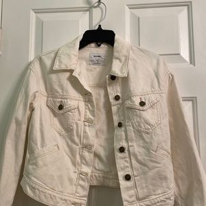 White Denim Jacket